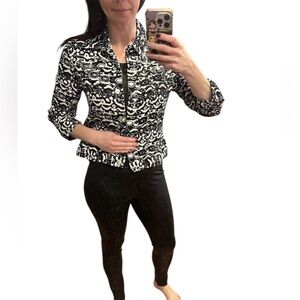 Blazer Black & White for Women